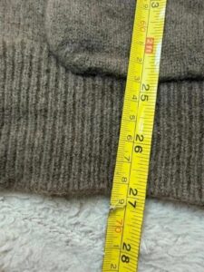 Zara womens 100% cashmere button v-neck cardigan brown soft knit M uk12 minimal — photo 8 of 10