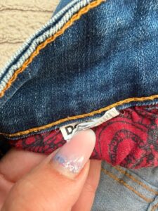 Desigual womens studded leather denim micro cutoff jeans shorts — photo 12 of 14