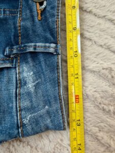Desigual womens studded leather denim micro cutoff jeans shorts — photo 14 of 14