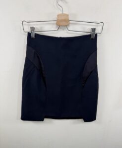 Acne Studios Pacific Mix dark navy mini skirt S — photo 3 of 9
