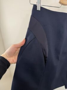 Acne Studios Pacific Mix dark navy mini skirt S — photo 6 of 9