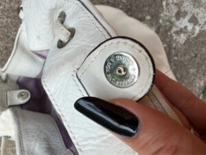 Coach Madison 17016 Ivory Leather Drawstring Shoulder Hobo Bag Slouchy Logo — photo 6 of 15