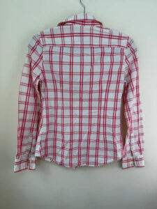 Jack Wills Fabulously British Pink Check Cotton Fitted Button Shirt — photo 5 of 12