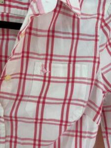 Jack Wills Fabulously British Pink Check Cotton Fitted Button Shirt — photo 8 of 12