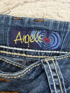 Angels Ultra Low Rise 6.5” Denim Cuffed Shorts — photo 6 of 13