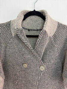 Italian Women's Wool Chunky Knit Button Cardigan Coat Oversized — photo 8 of 9