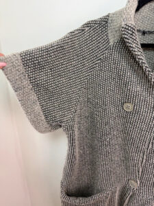 Italian Women's Wool Chunky Knit Button Cardigan Coat Oversized — photo 9 of 9