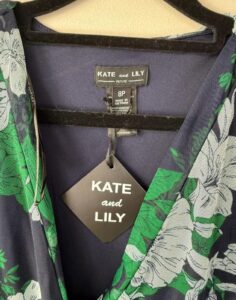 Kate&Lily BNWT floral green mesh maxi dress S romantic wrap boho cottagecore soft goth fairy summer — photo 6 of 11