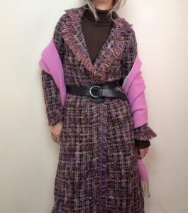 Scottish Cashmere Begg & Co Oversized Scarf Wrap Reversible Fringed Luxury Shawl — photo 4 of 15