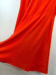 BNWT Flame Red Whistles Simone Flippy Dress 14 A-Line Midi wedding party city — photo 13 of 14