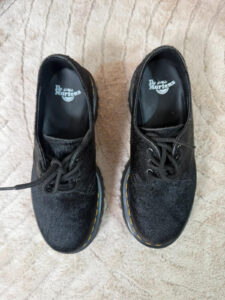 Dr. Martens chunky 1461 Quad hair-on black platform pony hair shoes uk5/ eu38 — photo 2 of 15
