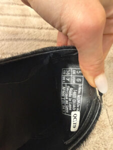 Dr. Martens chunky 1461 Quad hair-on black platform pony hair shoes uk5/ eu38 — photo 3 of 15