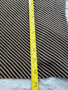 Country Casuals Pure 100% Silk Brown Striped Sleeveless Fitted Top — photo 9 of 9