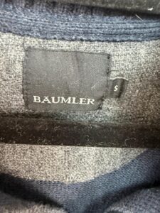 Label on a Bäumler piece, S