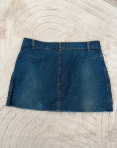 Zoe Women's Low Rise Embellished Denim Mini Skirt — photo 5 of 13