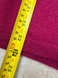 John Lewis Women's pure 100% Cashmere Fuchsia Crew Neck Jumper Sweater — photo 10 of 10