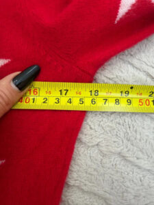 Clements Ribeiro Women's 100% Cashmere Red White Star Jumper — photo 8 of 10
