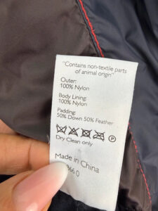 John Lewis Men's Navy Down Feather Puffer Gilet Vest Size L Y2K Utility Gorpcore Casual — photo 7 of 10
