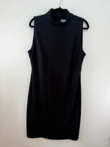 Wallis Women's Black High Neck Sleeveless Midi Pencil Fitted Dress — photo 6 of 8