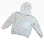 John Richmond womens white embroidered gothic rose gold logo hoodie — photo 7 of 15