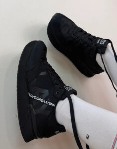 Replay Black Logo Platform Chunky Low-top Sneakers