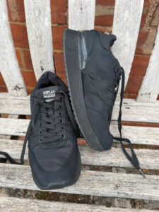 Replay Black Logo Platform Chunky Low-top Sneakers — photo 3 of 12