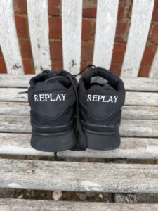 Replay Black Logo Platform Chunky Low-top Sneakers — photo 6 of 12