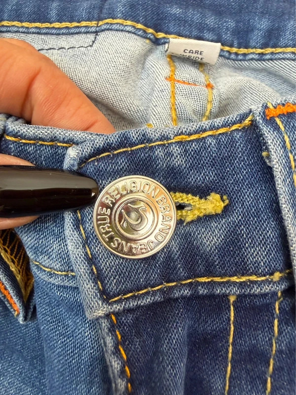 Engraved True Religion button