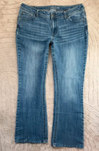 Maurices Women's Low Rise 9.5” Bootcut Flare Studded Jeans — photo 5 of 14