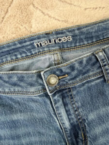 Maurices Women's Low Rise 9.5” Bootcut Flare Studded Jeans — photo 6 of 14
