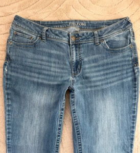 Maurices Women's Low Rise 9.5” Bootcut Flare Studded Jeans — photo 8 of 14