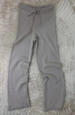 H&M Women's Beige 100% cashmere High Rise 13” wide leg trousers W30L30.5 — photo 5 of 15