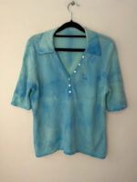 M&S Women's 100% cashmere fitted henley knit tee — photo 3 of 13