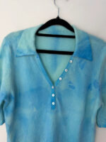 M&S Women's 100% cashmere fitted henley knit tee — photo 4 of 13