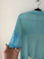 M&S Women's 100% cashmere fitted henley knit tee — photo 10 of 13