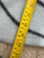 Pure Collection Women's 100% Cashmere Chevron V Neck cropped Jumper — photo 10 of 10