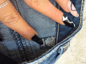 Label on a Cato piece, UK 12, Y2K