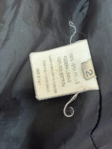 Kookai Women's Black Leather Fitted Corset Jacket — photo 7 of 15