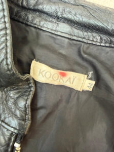 Kookai Women's Black Leather Fitted Corset Jacket — photo 8 of 15