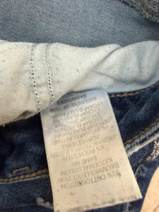 Silver Women's Low Rise 8” Distressed Micro Cutoff Jeans Shorts — photo 9 of 13