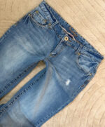 Amethyst Women's Flare low 8”rise blue jeans — photo 6 of 15