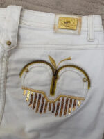 Apple Bottoms Women's Low 7.5”Rise White Denim Shorts — photo 15 of 15
