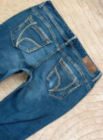 Arya Women's Bootcut Flare low 8”rise blue jeans — photo 4 of 15