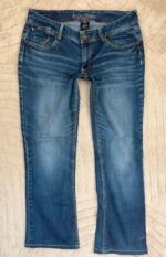 Arya Women's Bootcut Flare low 8”rise blue jeans — photo 7 of 15