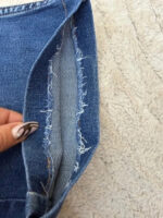 C&A Women's Bootcut Flare Mid-High 10”rise blue jeans W33L31 — photo 11 of 15