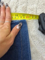 C&A Women's Bootcut Flare Mid-High 10”rise blue jeans W33L31 — photo 14 of 15