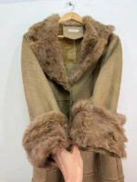 Chantal Rosner Women's Y2K Penny Lane Afghan Fur Long Coat — photo 10 of 15