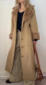 Chantal Rosner Women's Y2K Penny Lane Afghan Fur Long Coat — photo 2 of 15