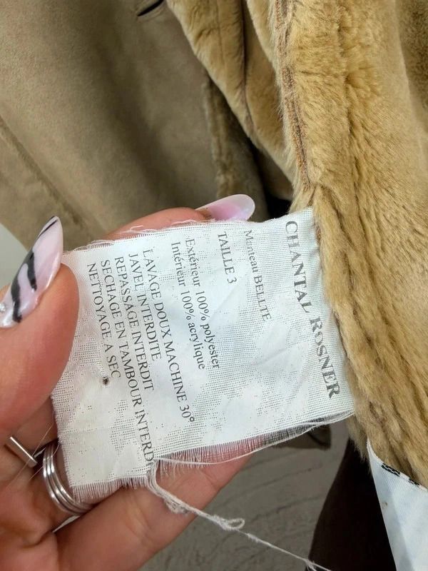 Chantal Rosner label: shearling