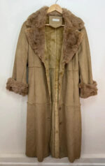 Chantal Rosner Women's Y2K Penny Lane Afghan Fur Long Coat — photo 7 of 15